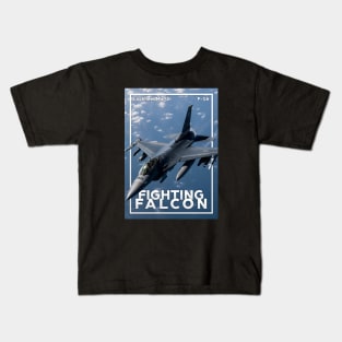 Fighting Falcon F16 Kids T-Shirt